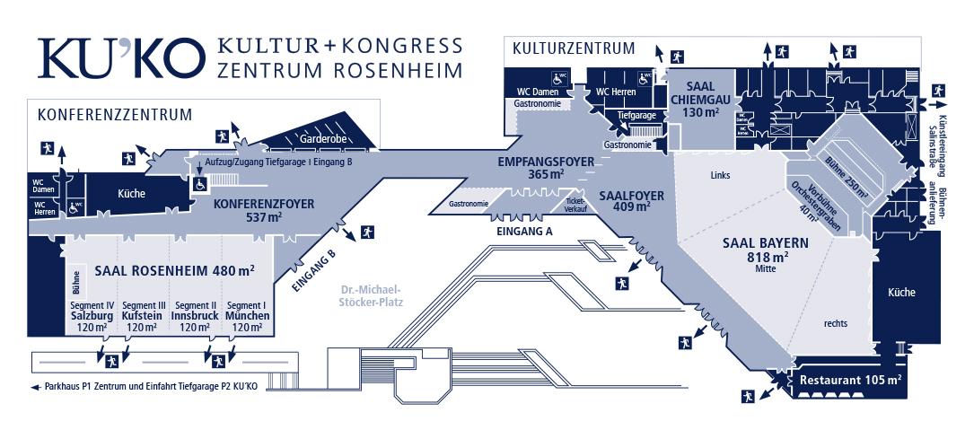 KU'KO Raumübersicht | KUKO Rosenheim